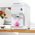 thumbnail image 3 of Gymax Electric Ice Crusher Shaver Adjustable 460W Snow Cone Maker Machine 265lbs/hr, 3 of 10