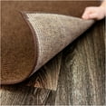 thumbnail image 4 of Koeckritz Rugs 8'x20' Boardwalk Luxe Indoor/Outdoor Brown Area Rug Soft, Durable & Stylish, 4 of 7