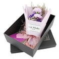 thumbnail image 1 of Permanent Dried Flower Bouquet Soap Rose Flower with String Lights Wedding Home Decoration 04#, 1 of 8