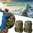 thumbnail image 3 of Camouflage Backpack Rain Cover Waterproof Bag Protector 20-80L Portab/w A5--, 3 of 7