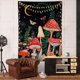 thumbnail image 2 of Tapiz De Setas Luna Y Estrellas Tapiz De Pared Mariposa Tapiz Vertical Estética Tarot Tapiz Colgante De Pared Para Dormitorio Sala De Estar Decoración (m/130x. Afortunado Sencillez, 2 of 5