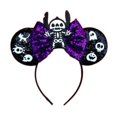thumbnail image 1 of 2023 lazos para el pelo de Halloween diadema con orejas de Mickey Mouse niñas Festival lazo de lentejuelas para mujeres chica fiesta Cosplay diadema regalo niños Gao Jinjia LED, 1 of 2