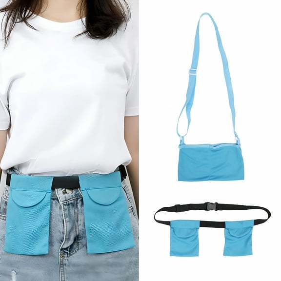 XIRQI 2026 New Mastectomy Drain Pockets, Mastectomy Drain Holder Pouch, Mastectomy Drain Holder Soft Adjustable Reusable Breast Surgery Drainage Pouch with Shower Bag