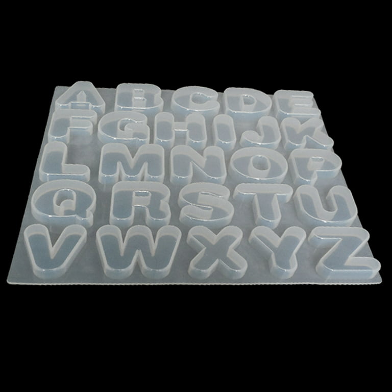 Alphabet Letters Silicone Molds Craft DIY Soap Cake Bake Tart Chocolat –  ECRUOS INDUSTRY