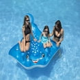 thumbnail image 5 of Swimline Manta Ray Ride-On Swimming Pool Inflatable Raft - 88", 5 of 5