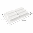 thumbnail image 2 of JuDWoC Silicone Cake Mold 7.87 Inch Flexible Baking Pan 1PC Food Grade Non Stick Pastry Dough Casting Base Reusable Detailed Geometric Form for Chocolate Candy Jelly Handmade Soap, 2 of 8