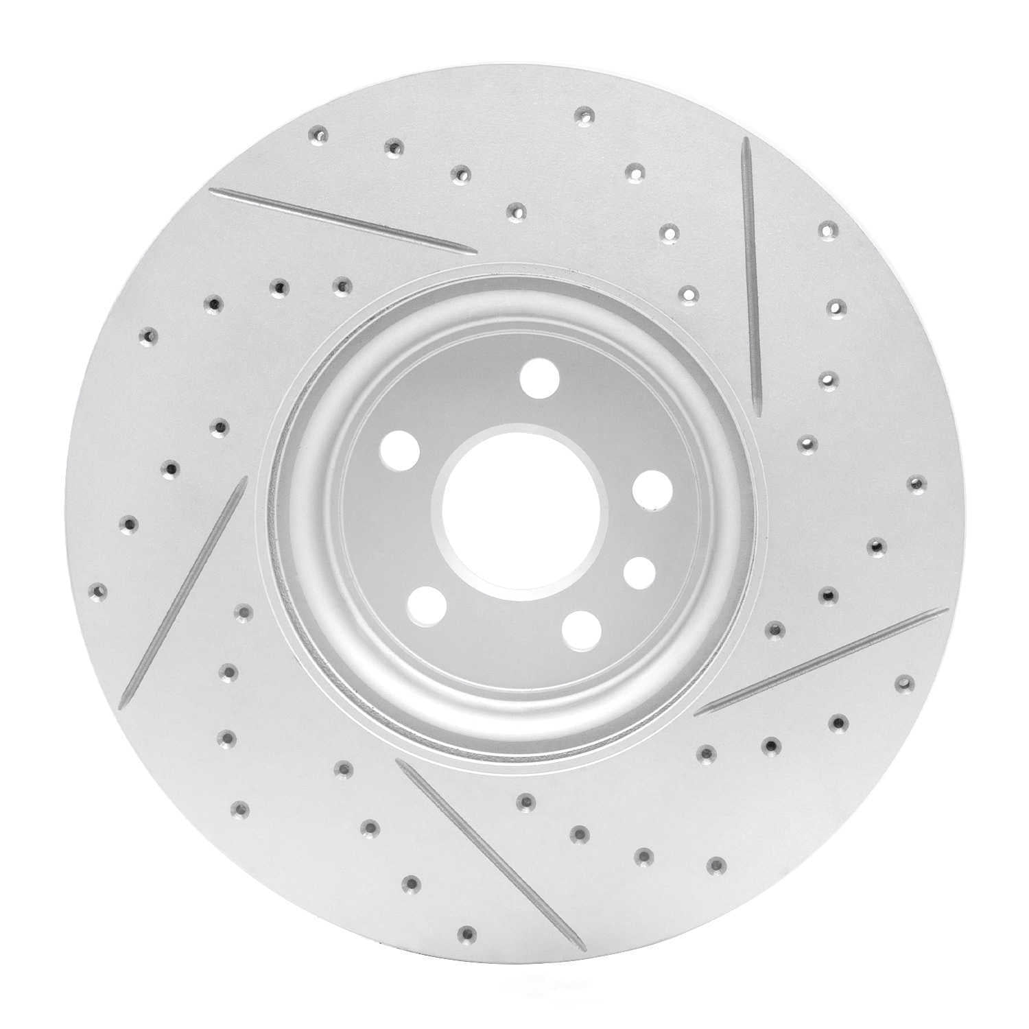 Dynamic Friction Company 830-20033L DFC Geoperformance Rotor - Drilled and Slotted