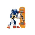 thumbnail image 2 of Sonic 4 Inch Figure - Sonic with Skateboard, 2 of 6