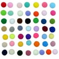 thumbnail image 1 of WIFKLSIIPG 10/20/30/50/100 PCS Pet Cats Polyester Plush Balls Interactive Play Training Toy, 1 of 3