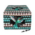 thumbnail image 2 of HELLHERO Tribal Aztec Hummingbird Print 4 Slice Toaster Dust Cover, Bread Machine Cover with Drawstring, Kitchen Bakeware Fingerprint Protector, 2 of 8