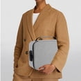 thumbnail image 3 of Three-layer fireproof and waterproof zipper file storage box with lock, 3 of 9