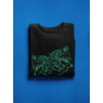 thumbnail image 3 of Two Wolf Heads Sweatshirt Women -Image by Shutterstock, Female 4X-Large, 3 of 4