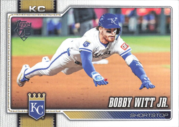 MLB 2022 Heritage Baseball Bobby Witt Jr. #520 (Rookie) - Walmart.com
