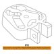 thumbnail image 3 of DP5Z-6068-A Rear Lower Engine Mount Torque Limiter Strut for Edge MKZ 2013-2021 DP5Z6068A, 3 of 5
