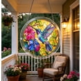 thumbnail image 6 of Acrylic Jigsaw Puzzle Suncatcher, Suncatcher Puzzle, 83 Pieces Acrylic Puzzle Window Hanging, Colorful Stained Glass Acrylic Sun Catcher Decor, for Women Mom, 6 of 8