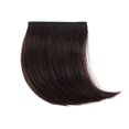 thumbnail image 3 of Pieza de peluca Extensiones de cabello sintético Clip 3.9 Peluca de almohadilla para el cabello XBTCLXEBCO Marron oscuro, 3 of 5