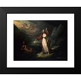 thumbnail image 2 of John Ritto Penniman 14x11 Black Modern Framed Museum Art Print Titled - Christ Tempted by the Devil (1818), 2 of 5