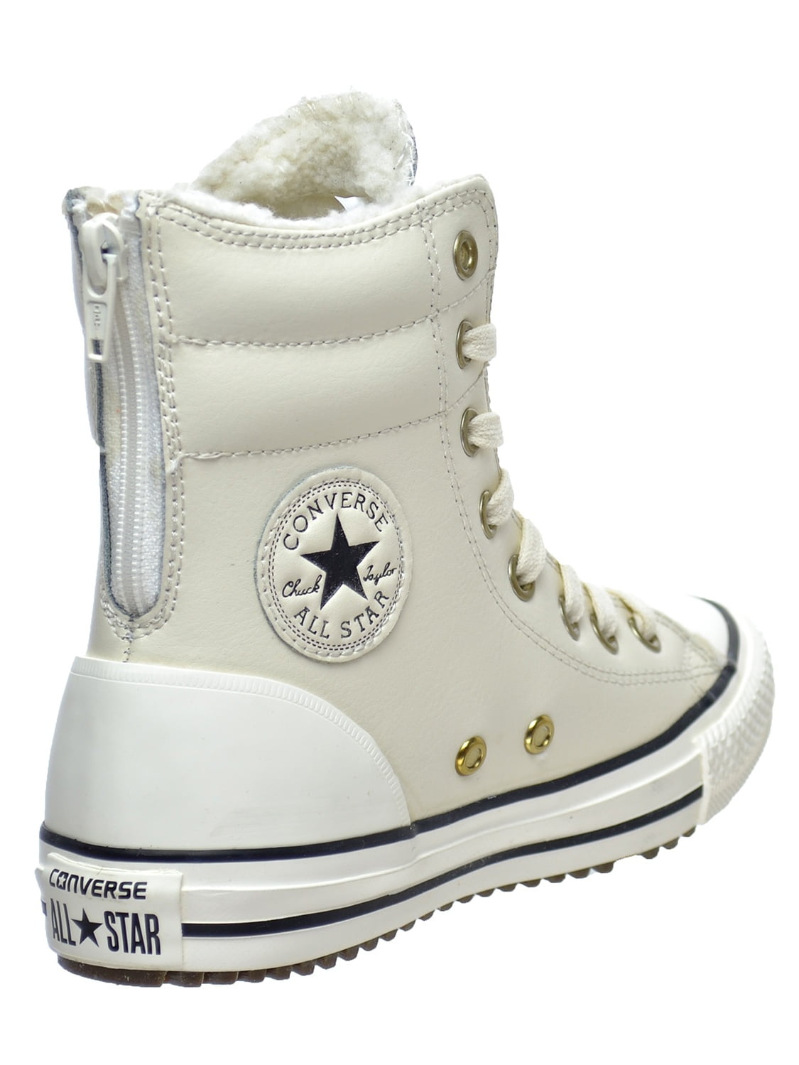 Taylor Kid\'s Boots All Parchment/Black/Egret Star Chuck Little Kid\'s/Big 653389c Converse Hi-Rise X-Hi