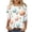 White Womens Easter Shirts #1, variant on LangJing Womens Easter 3/4 Sleeve Crew Neck T-Shirts Cute Bunny Eggs Printed Tees Shirt Plus Size Loose Fit Pullover Green XXXXXL