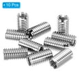 thumbnail image 3 of Unique Bargains Adaptateurs Filetés Manchon Réducteur Écrou M8 * 1,25 Mâle à M6 * 1 Femelle Réparation Insert Réducteur Vis 15mm 10 Pcs, 3 of 6