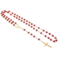 thumbnail image 2 of KAKOWELY Collares con cruces, collares con cruces de fe, collares con cruces de cadena de perlas, collar con cruz delicado, 2 of 5