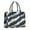 Blue White Gold, variant on Large Capacity Tote Bag,Teal Gold Marble Wave Pattern Handbag Fashion Luxury Tote Bag,15.7"x13"x 5.1" Inches,Laptop Compatible
