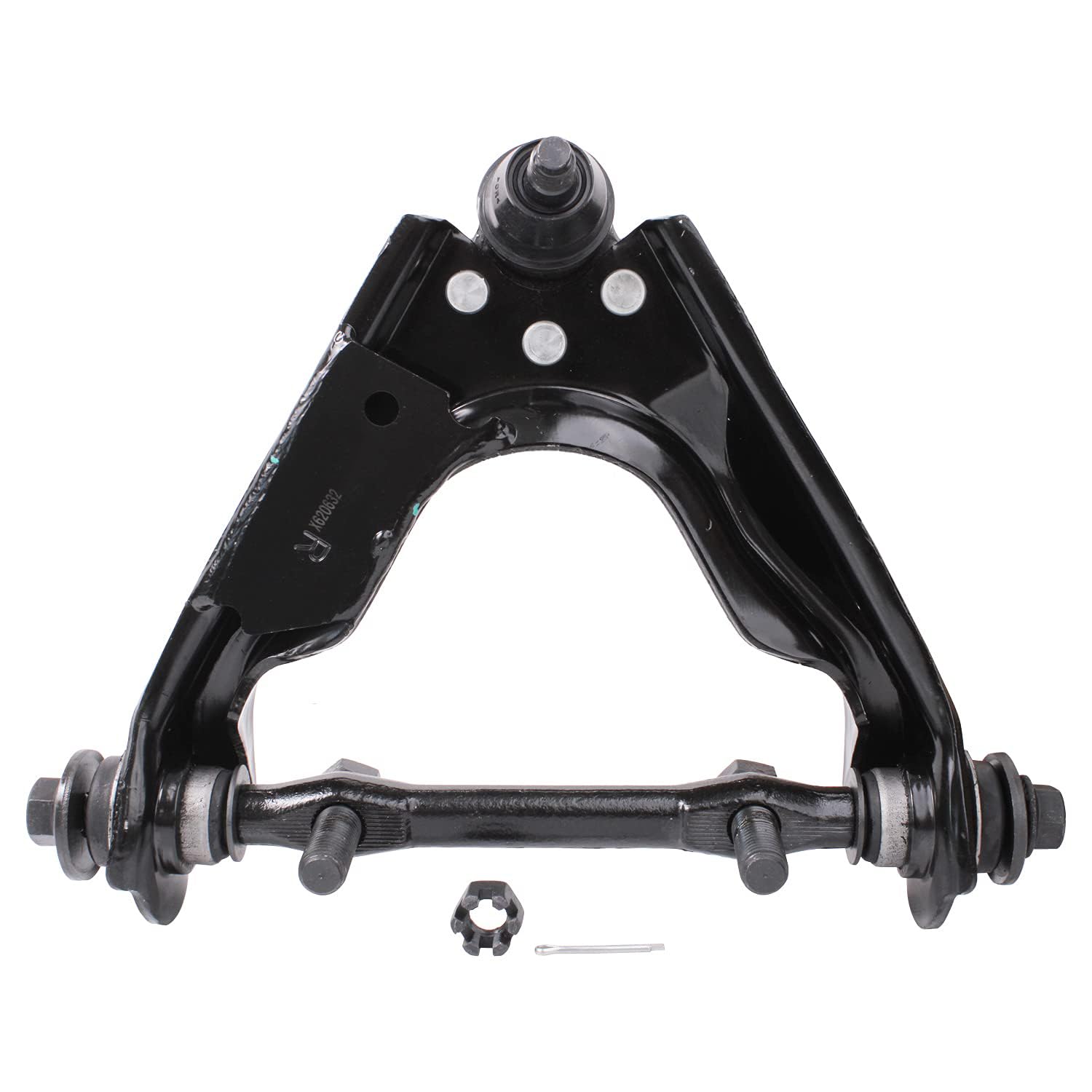 Detroit Axle - 4WD Front End Suspension Kit for 2000-2004 Dodge Dakota, 2000-2003 Durango, 2 Upper Control Arms w/Ball Joints 2 Shock Absorbers Assembly 2001 2002 Replacement