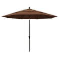 thumbnail image 1 of California Umbrella 11' Patio Umbrella in Teak, 1 of 2