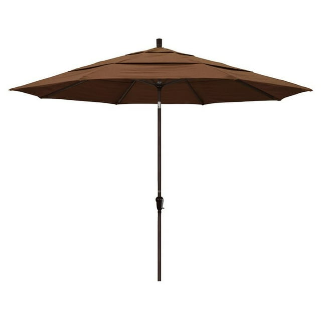 California Umbrella Parasol de Patio 11 Pieds en Teck