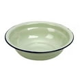 thumbnail image 3 of Huayishang Mixing Bowls, Kitchen Essentials Clearance Sale Enamel Bowl Mixing Bowls Green Old Fashioned Enamel Bowls for Food Lunch Dinner Vegetables Soups Fruit Lightweight Esay To, 3 of 6