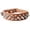 Brown, variant on Spiked Dog Collar Soft Pu Leather Mushrooms Rivet Spike Studded Puppy Adjustable Pet Collars for Small Medium Breeds
