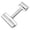 Silver, variant on Double Ended Stainless Steel Dough Roller Pin – Metal Pastry Rolling Pin for Home Baking, Pizza, Dumplings, Fondant, Two Lengths, Gift for Bread Makers & Baking Enthusiasts, Rolling Pins