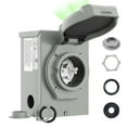 thumbnail image 1 of Caja de entrada de generador RVMATE Pre-Drilling 50A 125/250V a prueba de agua, 1 of 6