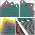 thumbnail image 4 of 2 Pc Silicone Pot Holder Coaster Thickened Square Non-slip Heat Insulation Pad Placemats Table Toddler Child Silica Gel, 4 of 6