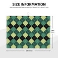thumbnail image 2 of Fuzoiu Green Squares Print Absorbent, Reversible Microfiber Dish Drying Mat for Kitchen, Dish Drying Pad for Dishes, Utensils, Pots and Pans, Extra Large 18 Inch x 24 Inch, 2 of 7