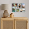 thumbnail image 2 of Hometrends Ultima Multi Hinged Collage Frame, Faded Turquoise 17.40x12in, 2 of 6