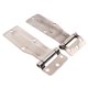 thumbnail image 2 of 2 Pedazos de Premium Bisagra de Acero Inoxidable para Puertas de Camiones de Remolque Color Opcional acabado de zinc Baoblaze Camión de remolque bisagra larga, 2 of 8
