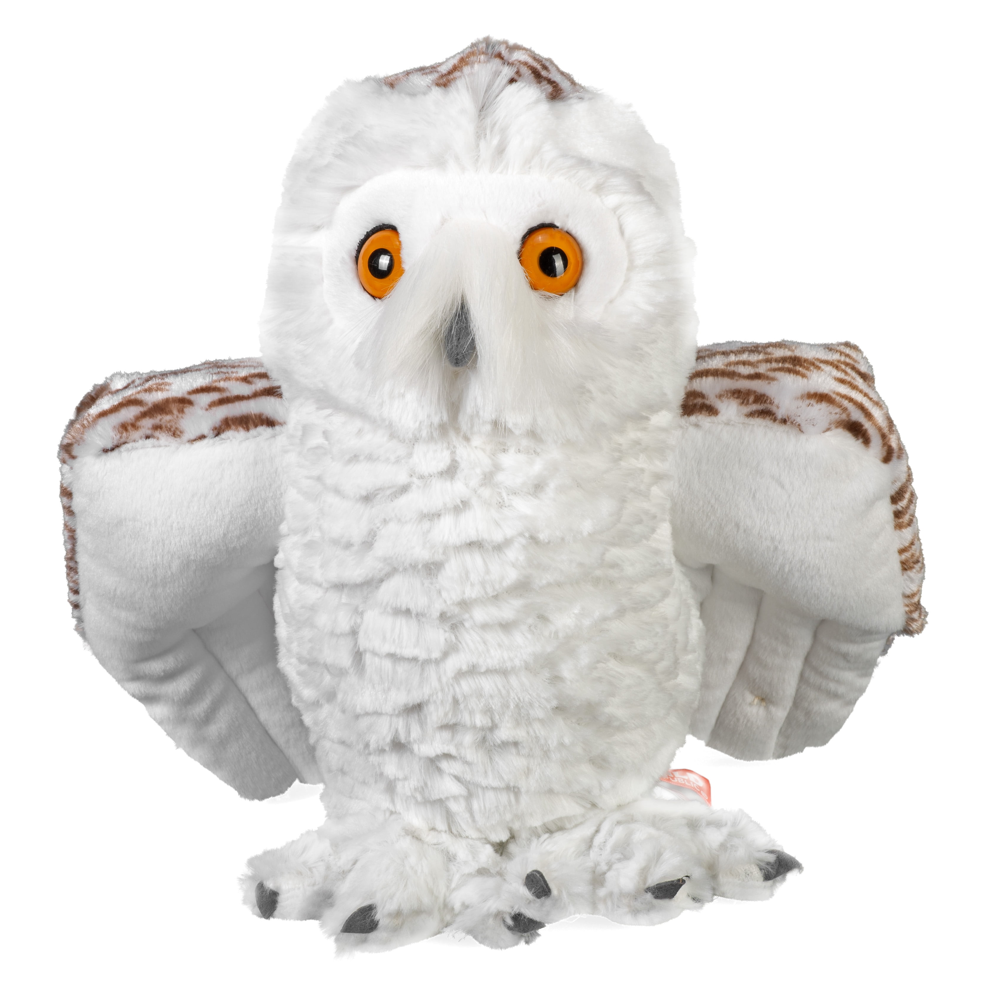 Wild Republic Snowy Owl Plush, Stuffed Animal, Plush Toy, Gifts for Kids, Cuddlekins, 12 Inches