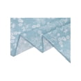 thumbnail image 5 of Women's Line Chrysanthemum Pattern Scarf Square 26.7''X26.7'' Elegant Neck Scarves for Thanksgiving  Gift One Size Blue, 5 of 6