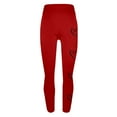 thumbnail image 5 of Feancey Prime Sales Today Clearance Valentines Day Leggings for Women High Waisted Sports Yoga Pants Novelty Love Print Stretchy Workout Tights Tummy Control Seamless Long Pants Red XXL, 5 of 7