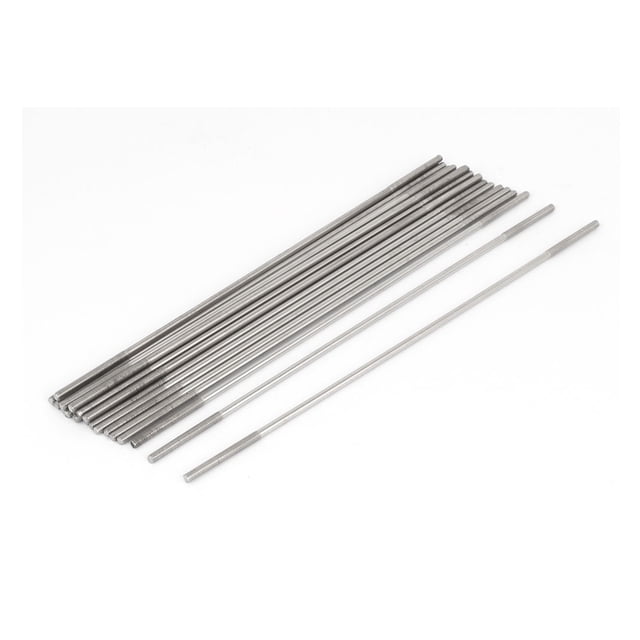 Unique Bargains M3x180mm Acier Inoxydable 304 Double Extrémité Vis Filetée 20 Pcs