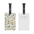 thumbnail image 5 of Honeii Dogs Funny Pets Print Luggage Tags for Suitcases, Airplane Travel Essentials for Flying, International Travel Must Haves, and Luggage Accessories, 5 of 7