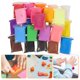 thumbnail image 4 of WSTEER 24 bolsas de kit de arcilla para bricolaje Arcilla para modelar Arcilla colorida Manualidades con arcilla Arcilla de secado al aire, 4 of 5