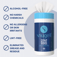 thumbnail image 5 of Snugell CPAP Masks Wipes 110 Count Aloe Vera, 5 of 5