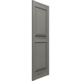 thumbnail image 3 of 14 1/2"W x 57"H Lifetime Vinyl, TailorMade Two Equal Panels, Raised Panel Shutters, Clay, 3 of 6