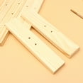 thumbnail image 4 of MERRYHAPY 1Pack Wood Tapestry Frame Holder Adjustable Stand for Needlework Projects in Wood Color, 4 of 7