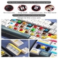 thumbnail image 2 of Osdhezcn 104Keys ABS Keycaps Russian Backlit Keycap OEM Profile for Mechanical Keyboards with Translucent Layer, 2 of 13