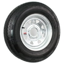 eCustomrim Radial Trailer Tire Rim ST175/80R13 175/80R-13 Load C 5 Lug Galvanized Spoke