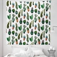 thumbnail image 1 of Cactus Tapestry, Sketchy Spiked Mexican Garden Foliage Boho Hand Drawn Style Line Art Cacti in Pots, Fabric Wall Hanging Decor for Bedroom Living Room Dorm, 5 Sizes, Multicolor, by Ambesonne, 1 of 1