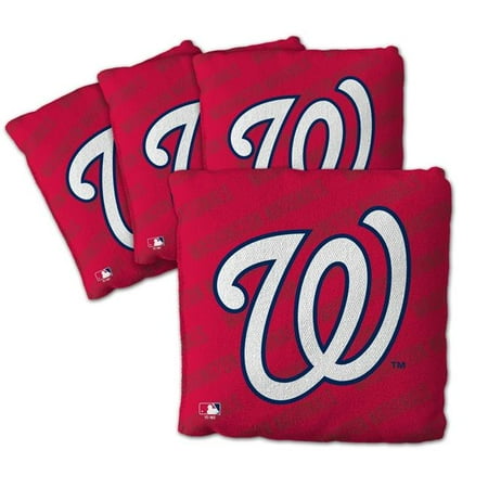 MLB Washington Nationals Cornhole Bags - 4PK - Red